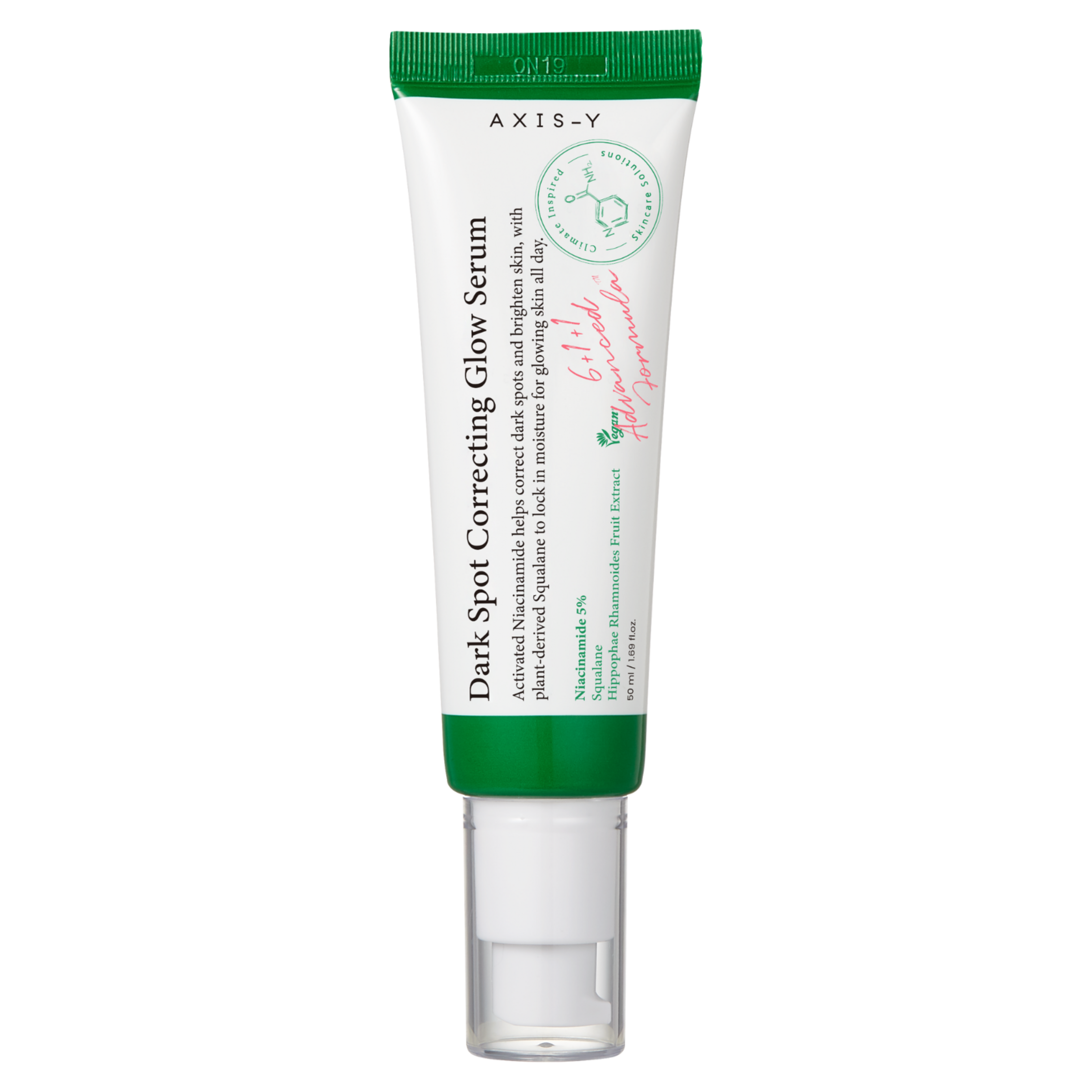AXIS-Y Dark Spot Correcting Glow Serum švytėjimą suteikiantis veido serumas